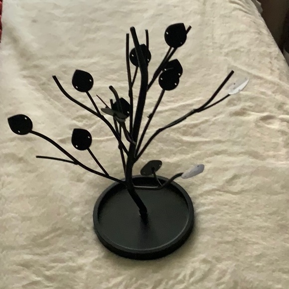 Brown metal Earring tree holder - Picture 3 of 8